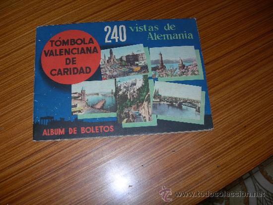 Collectable Albums: TOMBOLA VALENCIANA DE CARIDAD 240 VISTAS DE ALEMANIA