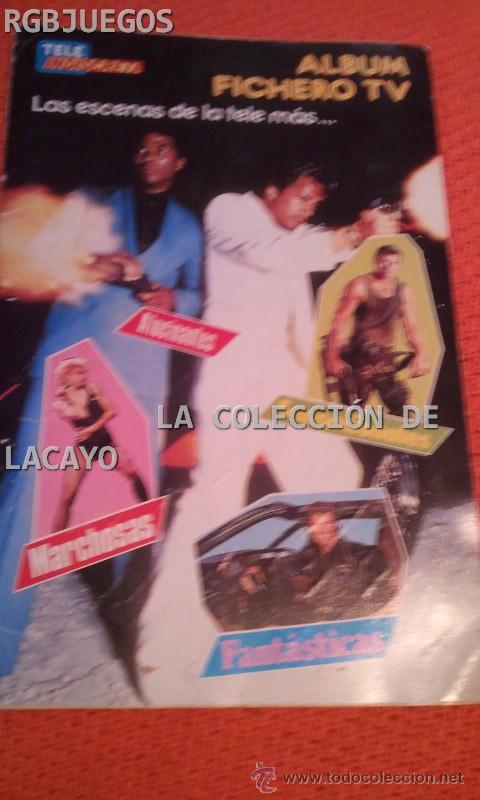 Colecionismo Caderneta: ALBUM TELE INDISCRETA FICHERO TV TELEINDISCRETA