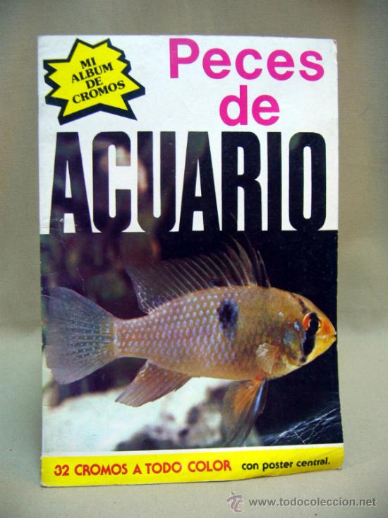 Collectable Albums: ALBUM, PECES DE ACUARIO, ED. NUEVA SITUACION, 1979, COMPLETO