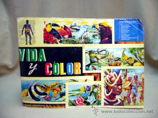 Sammeln Sammelalbum: ALBUM, VIDA Y COLOR, 1965, ALBUNES ESPA&Ntilde;OLES S.A, FALTAN 22 CROMOS
