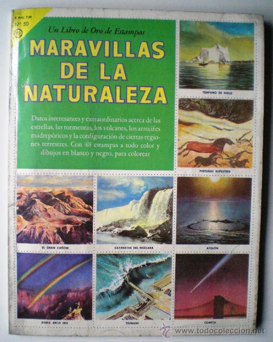 Collezionismo &Aacute;lbum: LIBRO DE CROMOS SIN USAR - MARAVILLAS DE LA NATURALEZA - COMPLETO.