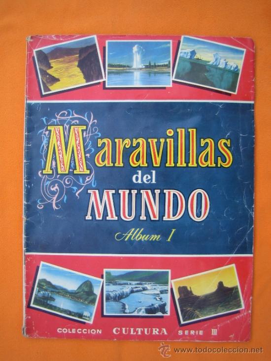 Collezionismo &Aacute;lbum: Maravillas del mundo - Album I - Bruguera Colecci&oacute;n Cultura Serie III - Completo