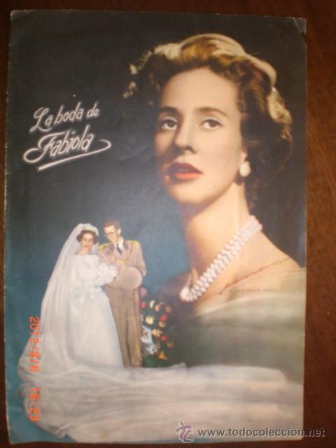 Colecionismo Caderneta: LA BODA DE FABIOLA