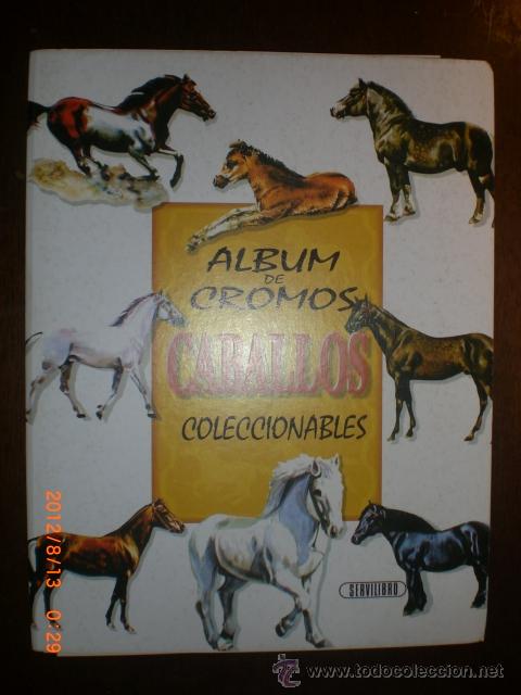 Coleccionismo &aacute;lbum: CABALLOS - Foto 1