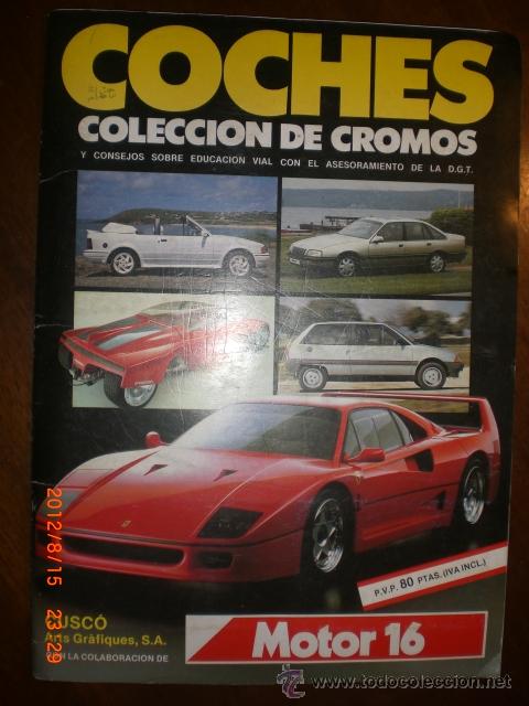 Colecionismo Caderneta: COCHES