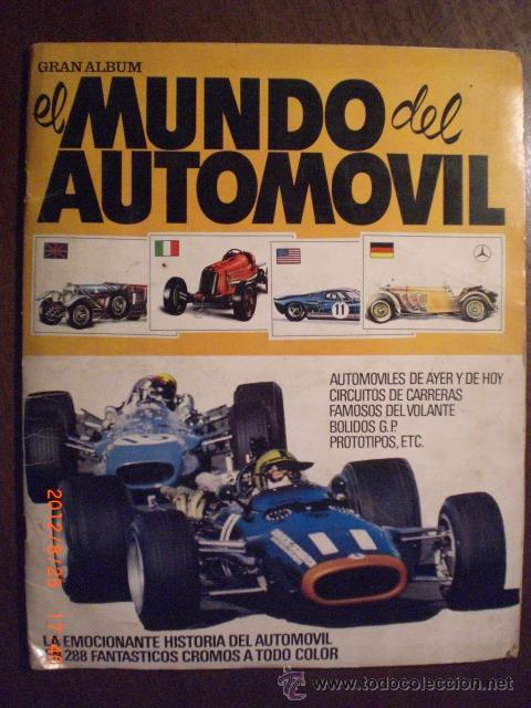 Sammeln Sammelalbum: EL MUNDO DEL AUTOMOVIL