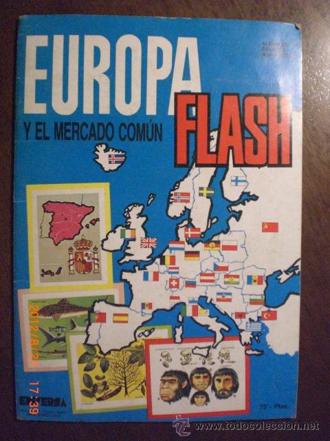 Colecionismo Caderneta: EUROPA FLASH Y EL MERCADO COMUN