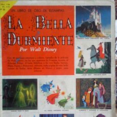 Coleccionismo Álbum: ALBUM LA BELLA DURMIENTE POR WALT DISNEY, UN LIBRO DE ORO DE ESTAMPAS, COMPLETO, 1961