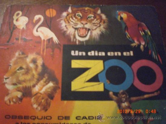 Coleccionismo &aacute;lbum: UN DIA EN EL ZOO - Foto 1