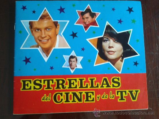 Collezionismo &Aacute;lbum: ESTRELLAS DEL CINE Y DE LA TV.ALBUM COMPLETO Y MUY NUEVO