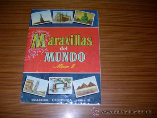 Collezionismo &Aacute;lbum: MARAVILLAS DEL MUNDO ALBUM II COMPLETO DE BRUGUERA