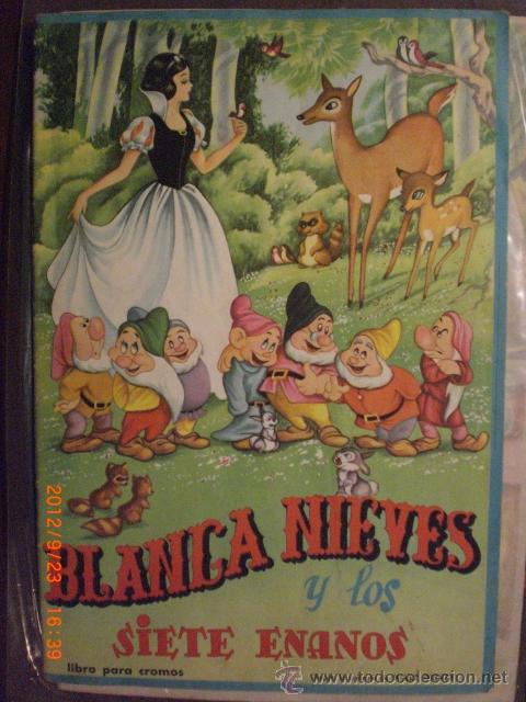 Colecionismo Caderneta: BLANCA NIEVES Y LOS SIETE ENANOS