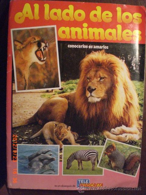Colecionismo Caderneta: AL LADO DE LOS ANIMALES