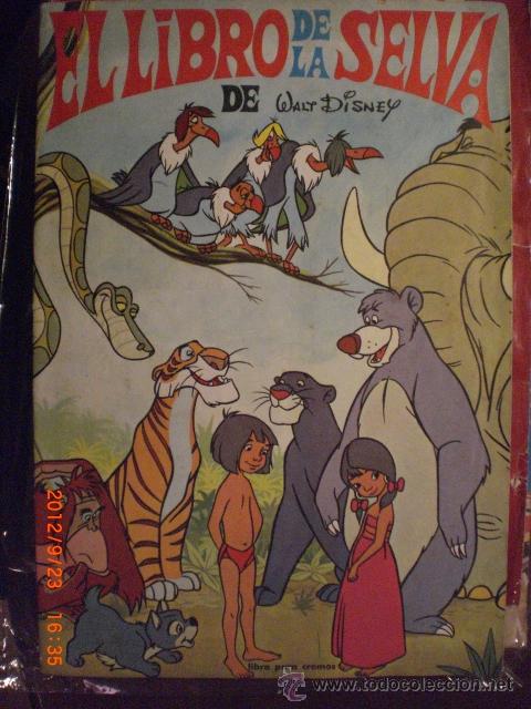 Colecionismo Caderneta: EL LIBRO DE LA SELVA