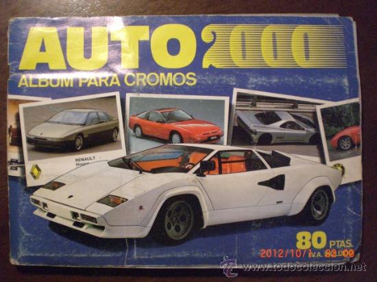 Sammeln Sammelalbum: AUTO 2000