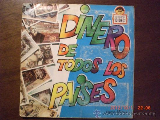 Colecionismo Caderneta: DINERO DE TODOS LOS PAISES