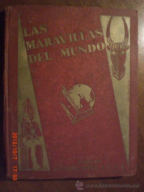 Collectable Albums: LAS MARAVILLAS DEL MUNDO - CHOCOLATES NESTLE