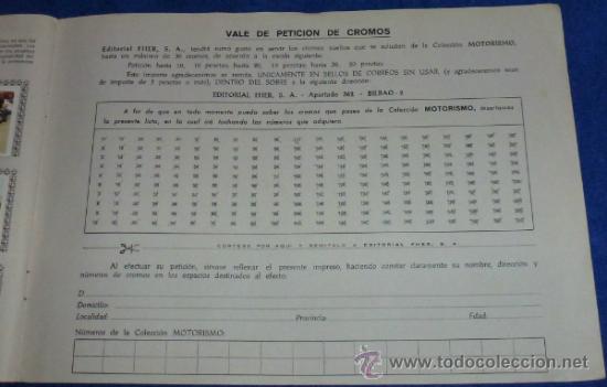 Coleccionismo &aacute;lbum: Motorismo - fher (1973) &iexcl;Completo e impecable! - Foto 12