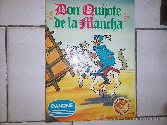 Collezionismo &Aacute;lbum: ALBUN DON QUIJOTE DE LA MANCHA-DANONE-COMPLETO