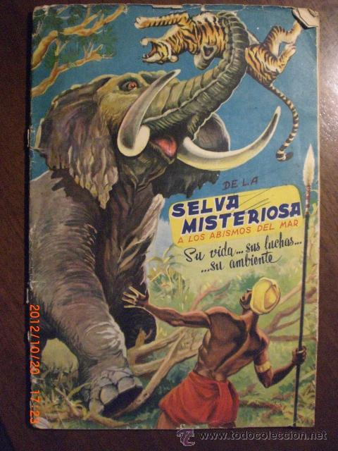 Collectionnisme Album: DE LA SELVA MISTERIOSA A LOS ABISMOS DEL MAR