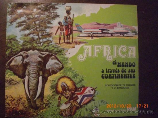 Collectionnisme Album: AFRICA EL MUNDO A TRAVES DE SUS CONTINENTES LECHE RAM