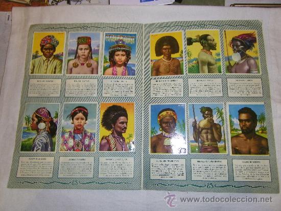 Coleccionismo &aacute;lbum: ALBUM RAZAS HUMANAS - COMPLETO - Foto 3