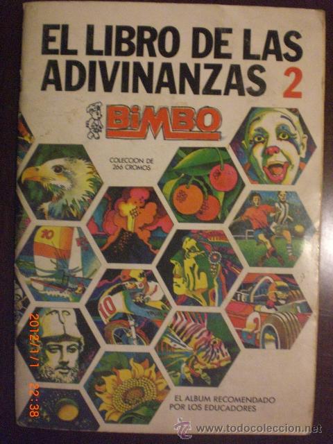 Colecionismo Caderneta: EL LIBRO DE LAS ADIVINANZAS 2 - BIMBO