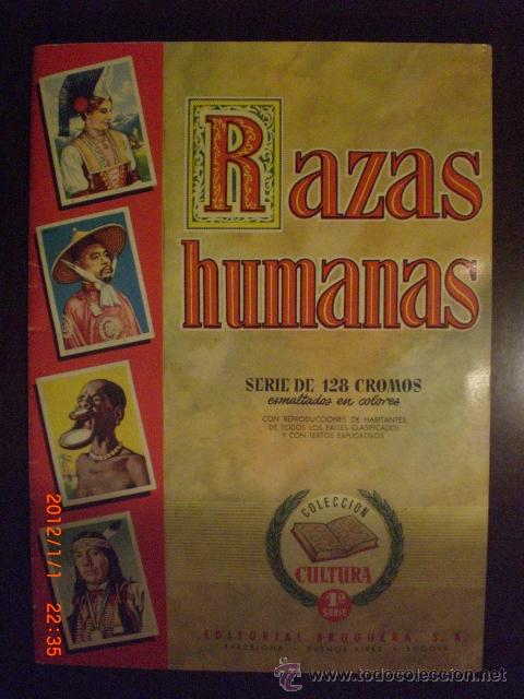 Colecionismo Caderneta: RAZAS HUMANAS