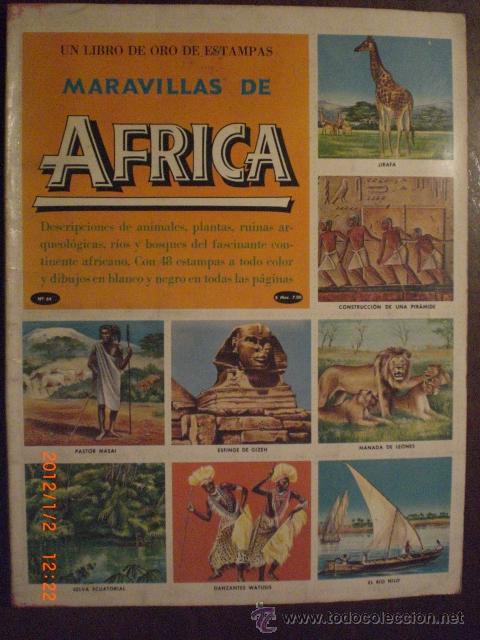 Collectionnisme Album: MARAVILLAS DE AFRICA