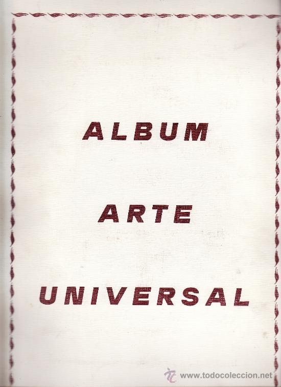 Collectionnisme Album: EDICIONES ERMA -- ALBUM ARTE UNIVERSAL