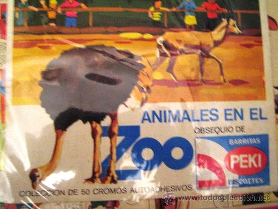 Coleccionismo &aacute;lbum: ANIMALES EN EL ZOO. COMPLETO - Foto 1