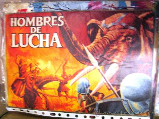 Coleccionismo &aacute;lbum: HOMBRES DE LUCHA. COMPLETO - Foto 1
