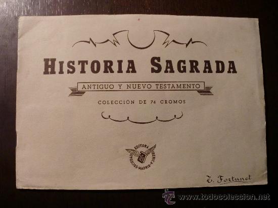 Coleccionismo &aacute;lbum: HISTORIA SAGRADA. COMPLETO. DIFICIL&Iacute;SIMO - Foto 1