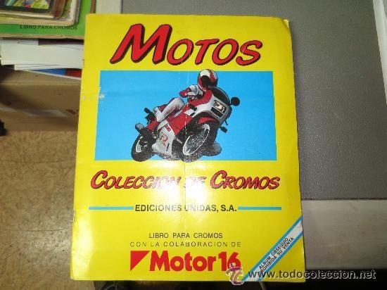 Coleccionismo &aacute;lbum: MOTOS. MOTOR 16. - Foto 1