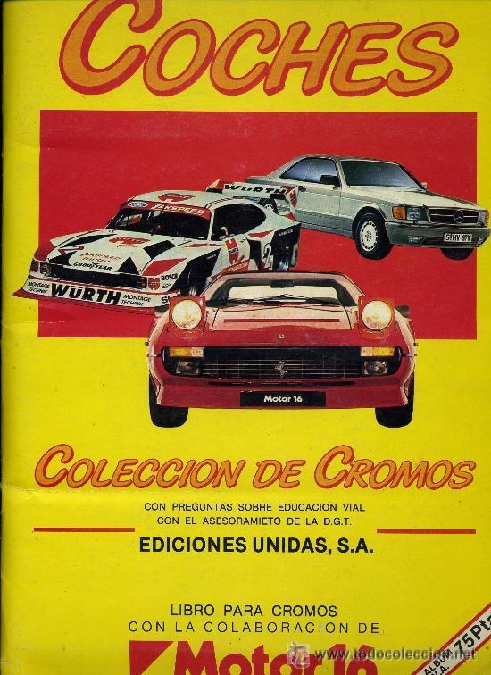 Coleccionismo &aacute;lbum: COCHES. MOTOR 16. - Foto 1