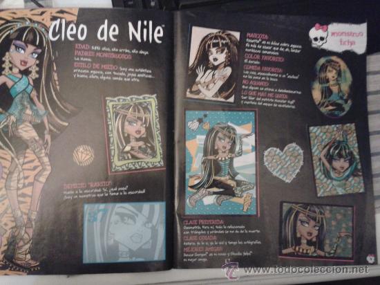 Coleccionismo &aacute;lbum: MONSTER HIGH FEAR BOOK (COMPLETO) - Foto 3