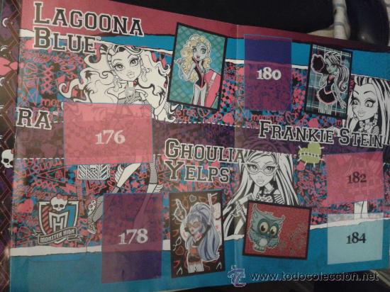 Coleccionismo &aacute;lbum: MONSTER HIGH FEAR BOOK (COMPLETO) - Foto 4