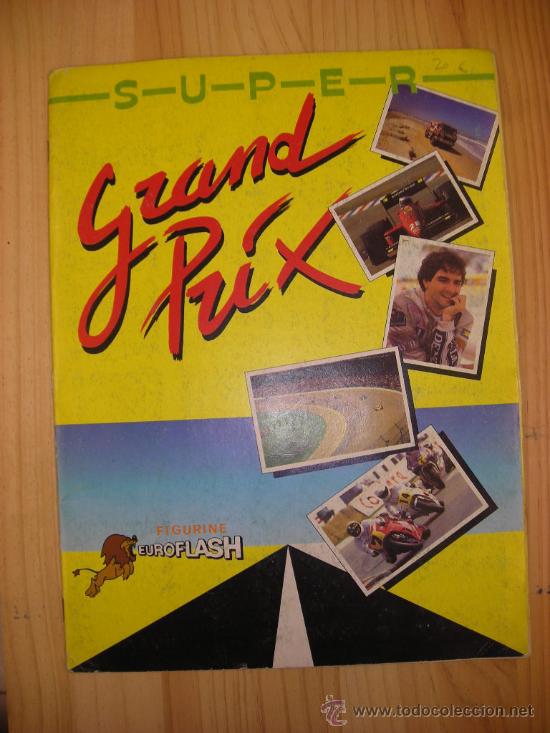 Collezionismo &Aacute;lbum: SUPER GRAND PRIX     EUROFLASH FIGURINE   EN ITALIANO
