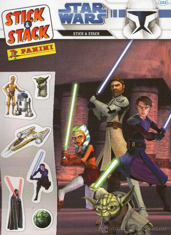 Coleccionismo &aacute;lbum: STICK & STACK - N&ordm; 122 - STAR WARS - PANINI - NUEVO. - Foto 1