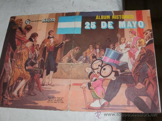 Collezionismo &Aacute;lbum: ALBUM HISTORICO 25 DE MAYO - COMPLETO