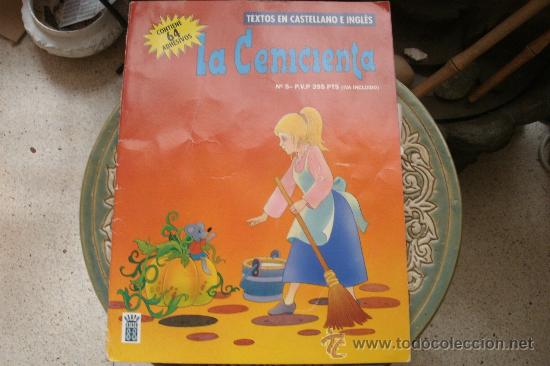Collezionismo &Aacute;lbum: ALBUM DE CROMOS ADHESIVO CON TODOS YA PEGADOS DE LA CENICIENTA - GRUPO EDIDER A&Ntilde;O 1995 -