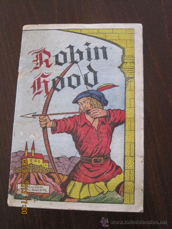 Collezionismo &Aacute;lbum: Robin Hood- Dibujos de S.Albacete