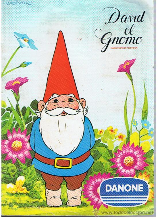 Coleccionismo &aacute;lbum: ALBUM COMPLETO DAVID EL GNOMO &rdquo;DANONE&rdquo; - Foto 1