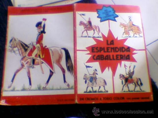 Collezionismo &Aacute;lbum: Album completo ESPLENDIDA CABALLERIA  militares  1979