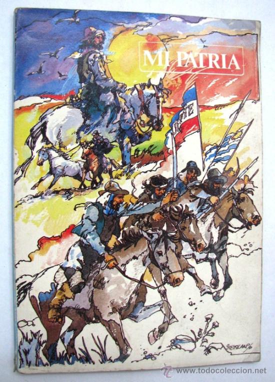 Collezionismo &Aacute;lbum: ALBUM COMPLETO 200 CROMOS MI PATRIA HECHOS HISTORICOS HISTORIA DEL URUGUAY AGUILA SAINT A&Ntilde;O 1981