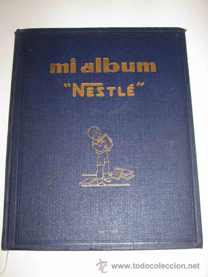 Collectable Albums: &Aacute;lbum de cromos MI &Aacute;LBUM editado por NESTL&Eacute;, completo y  de conservaci&oacute;n.