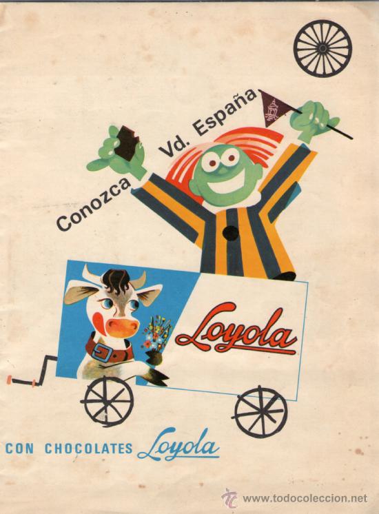 Collectable Albums: &Aacute;LBUM DE CROMOS - CONOZCA USTED ESPA&Ntilde;A - COMPLETO - CHOCOLATES LOYOLA - A&Ntilde;O 1966.