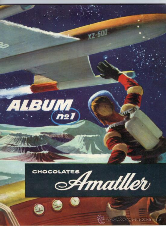 Collectionnisme Album: &Aacute;LBUM N&ordm; 1 DE CHOCOLATES AMATLLER - COMPLETO.