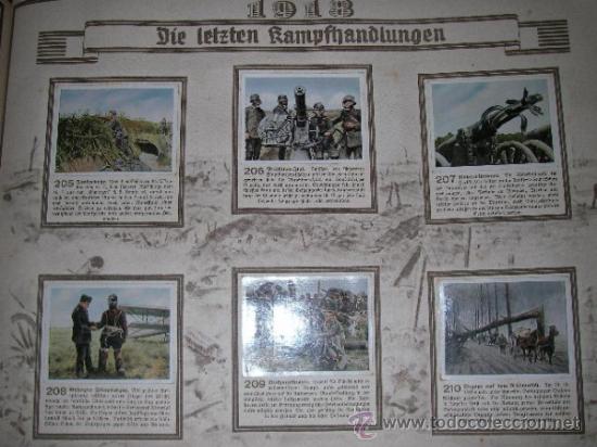 album militaria completo primera guerra mundial - Comprar Álbumes