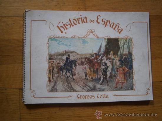 Coleccionismo &aacute;lbum: HISTORIA DE ESPA&Ntilde;A - CROMOS CELTA - - Foto 1